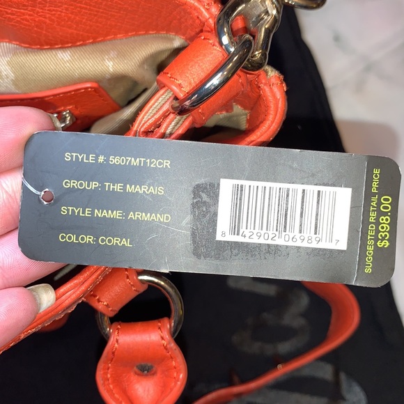 πMarais Armand Spiked Satchel Sam Edelman with Tags - Picture 11 of 17